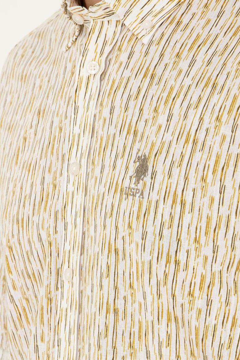 Erkek Haki Uzun Kollu Gömlek - 50282825015