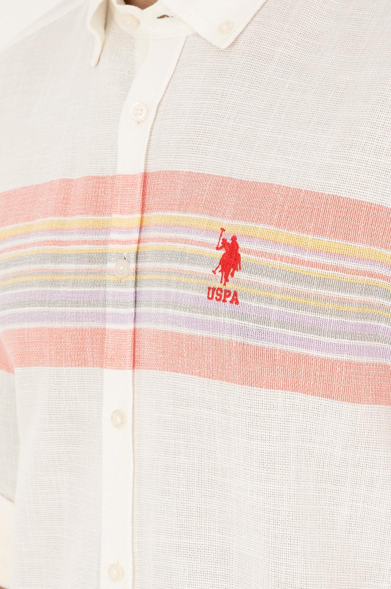 Erkek Nar Çiçeği Uzun Kollu Gömlek