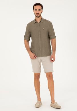 Erkek Taş Dokuma Şort - 50289012014