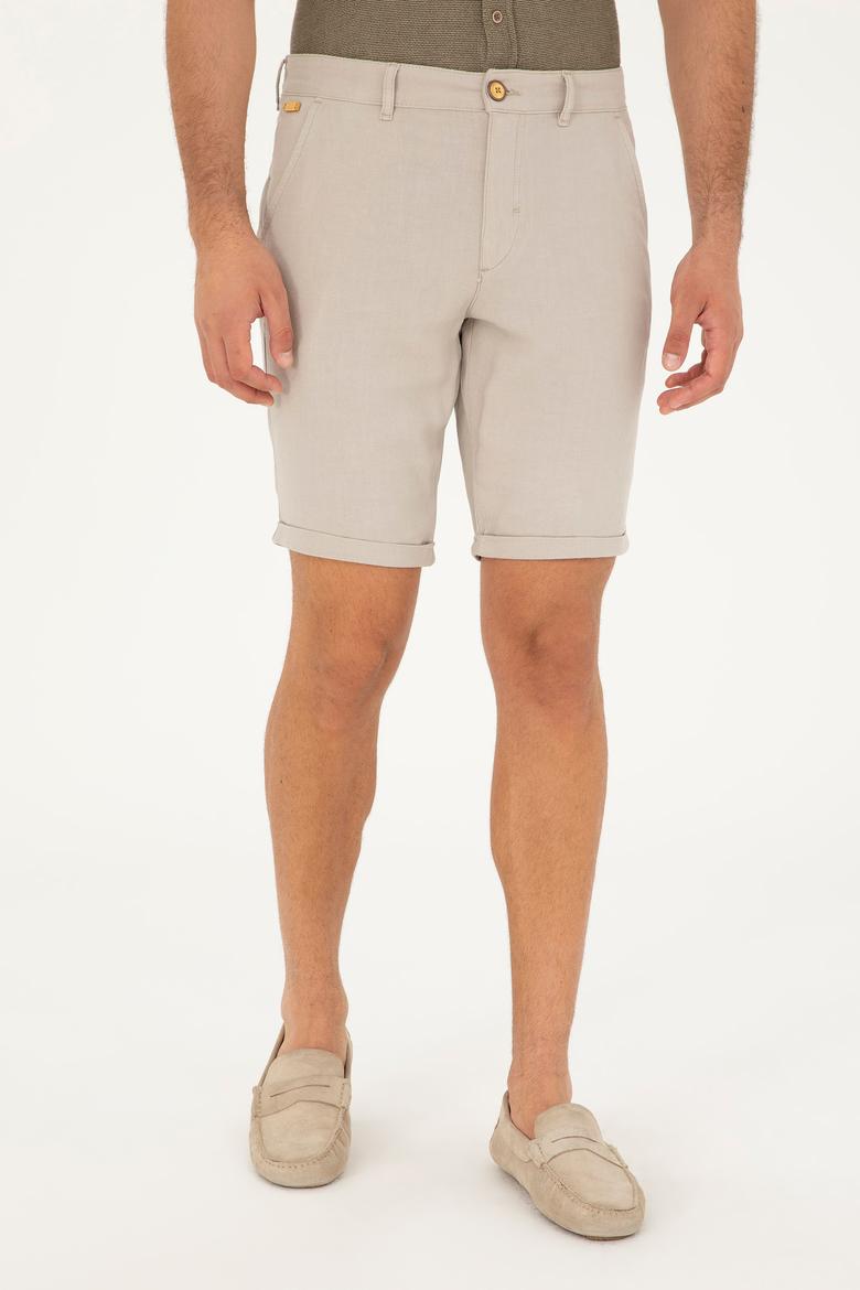 Erkek Taş Dokuma Şort - 50289012014