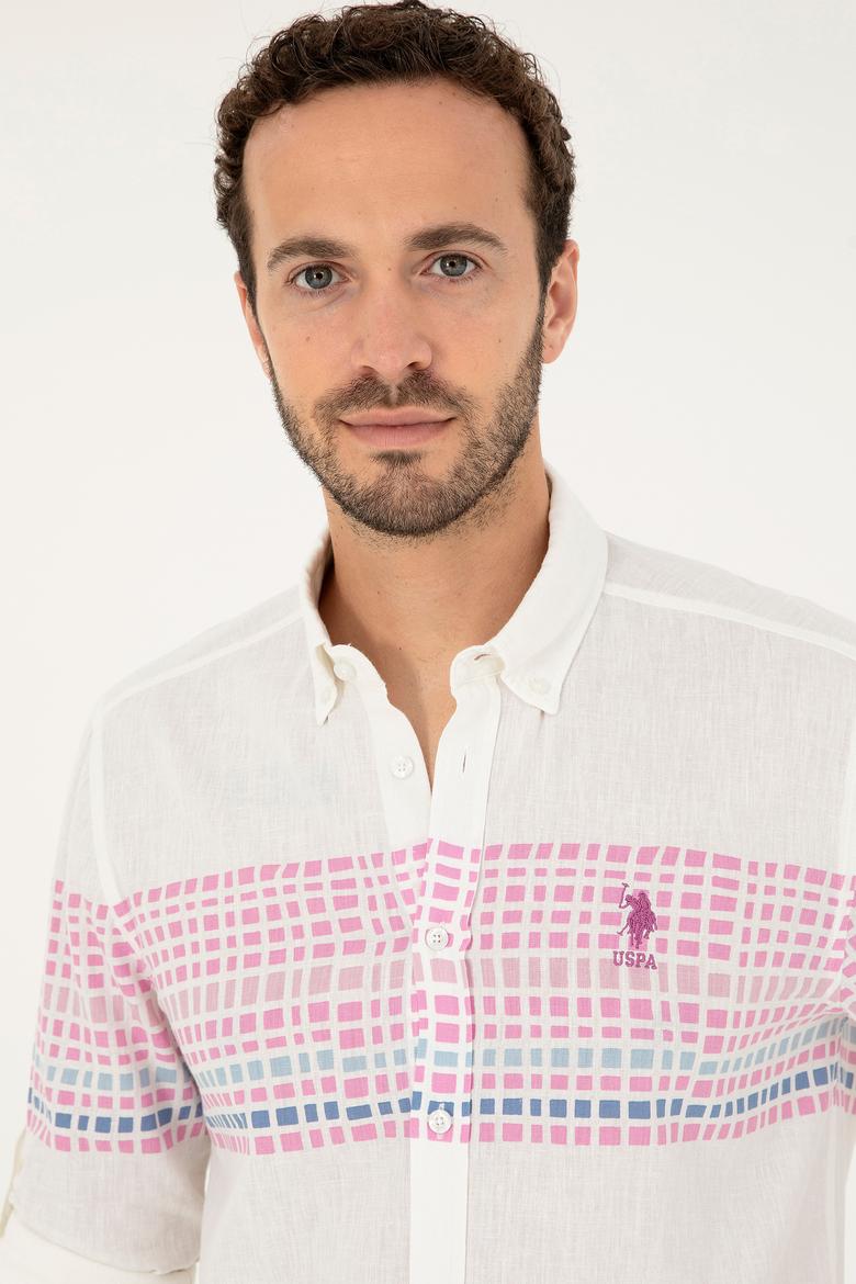 Erkek Menekşe Uzun Kollu Gömlek - 50283773024