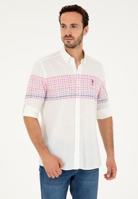 Erkek Menekşe Uzun Kollu Gömlek - 50283773024