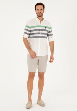 Erkek Lacivert Uzun Kollu Gömlek - 50283786004