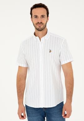 Erkek Açık Mavi Kısa Kollu Gömlek - 50283801033