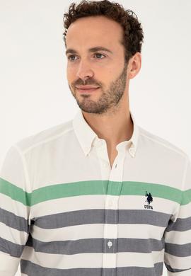 Erkek Lacivert Uzun Kollu Gömlek - 50283786004