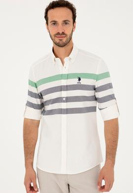 Erkek Lacivert Uzun Kollu Gömlek - 50283786004