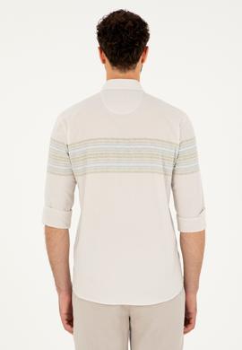 Erkek Taş Uzun Kollu Gömlek - 50272945011