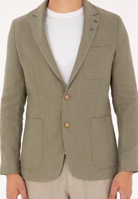 Erkek Haki Ceket - 50285619102