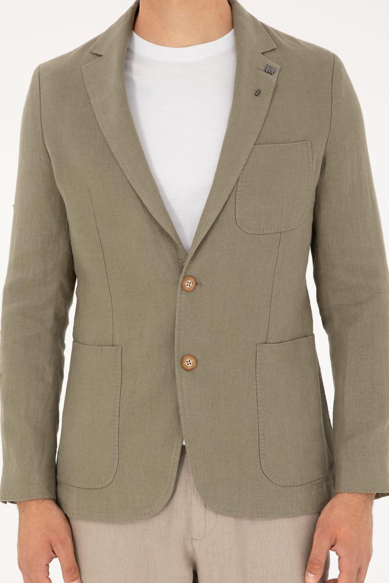 Erkek Haki Ceket - 50285619102