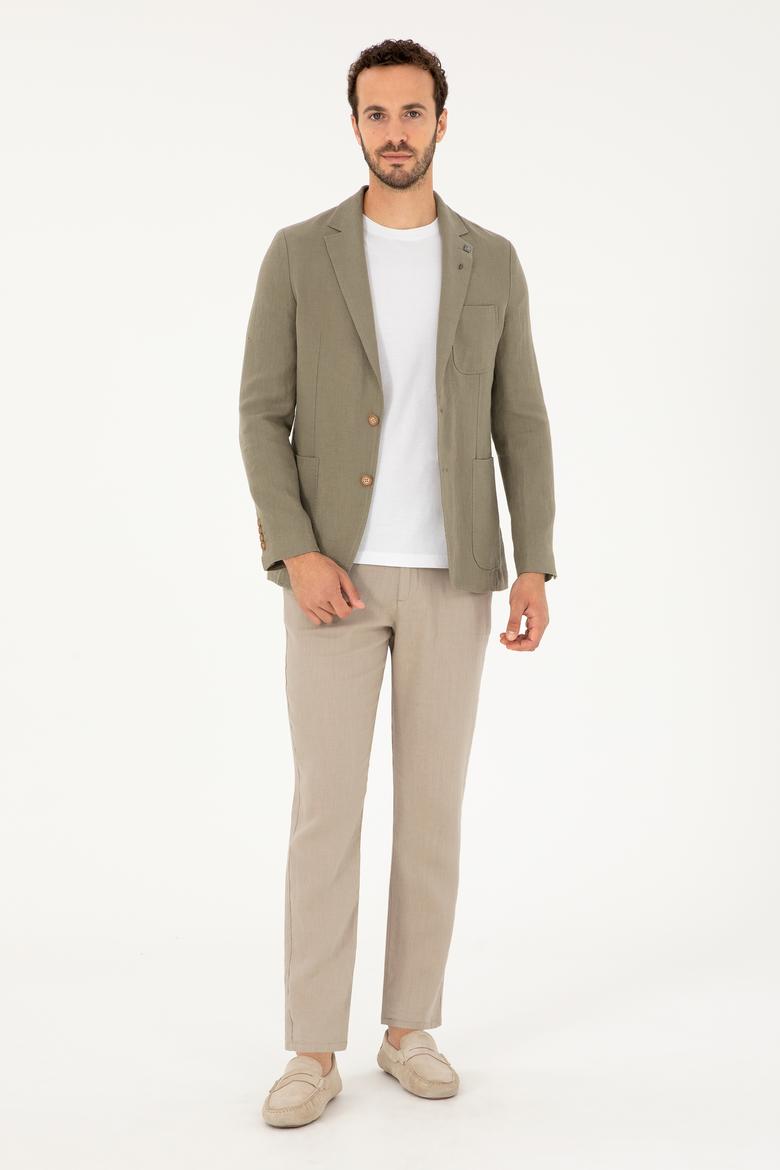 Erkek Haki Ceket - 50285619102