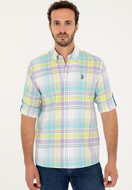 Erkek Mint Uzun Kollu Gömlek - 50283727006