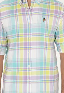 Erkek Mint Uzun Kollu Gömlek - 50283727006