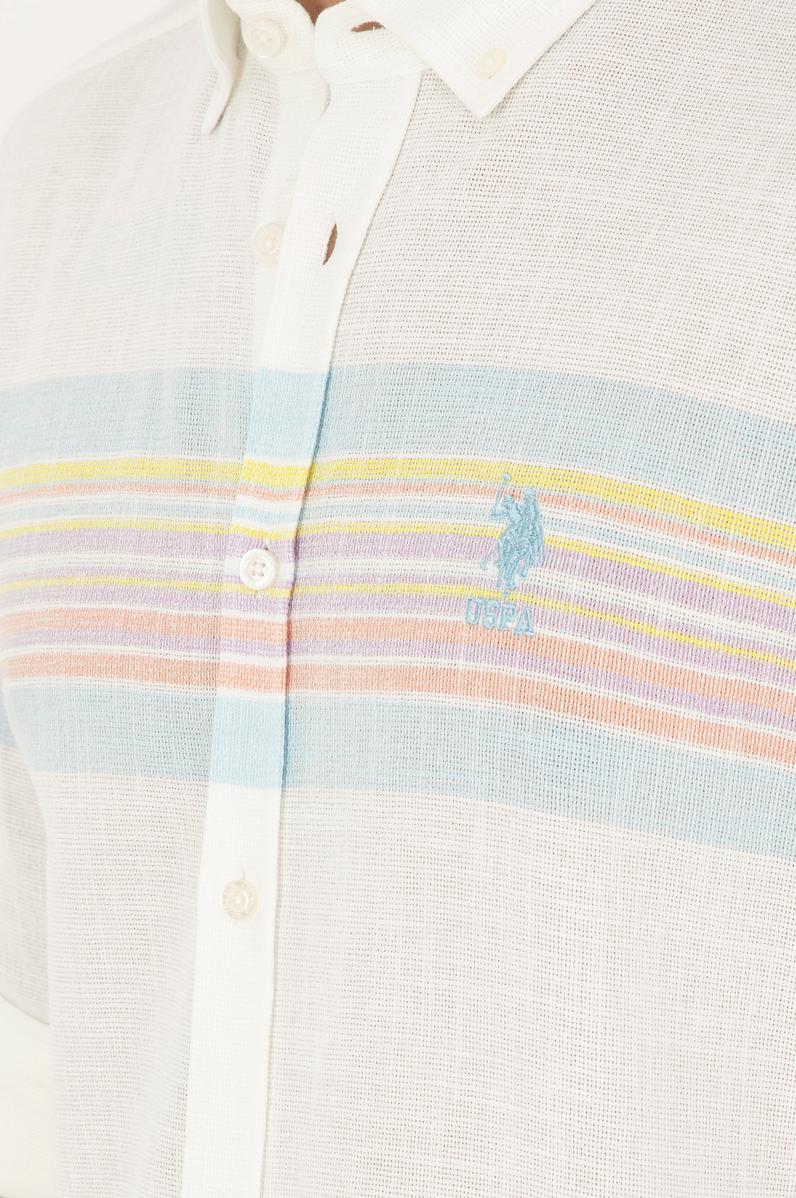 Erkek Mint Uzun Kollu Gömlek