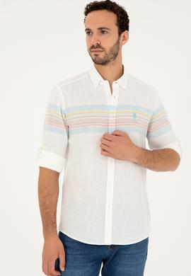 Erkek Mint Uzun Kollu Gömlek - 50283790012