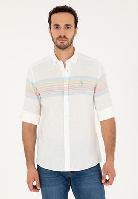 Erkek Mint Uzun Kollu Gömlek - 50283790012