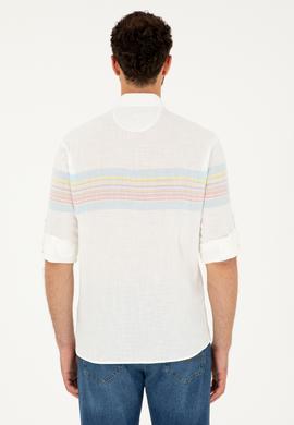 Erkek Mint Uzun Kollu Gömlek - 50283790012