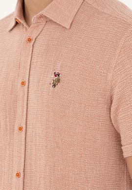 Erkek Kiremit Kısa Kollu Gömlek - 50283779026