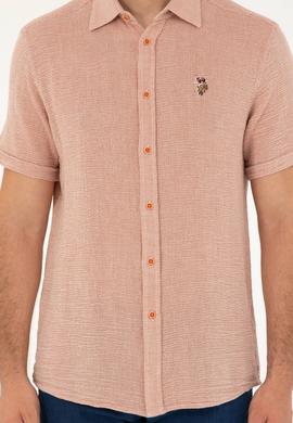 Erkek Kiremit Kısa Kollu Gömlek - 50283779026