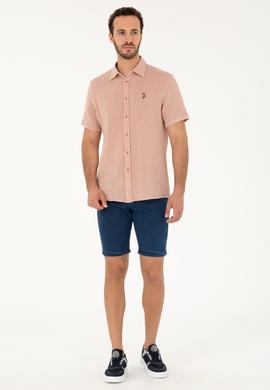 Erkek Koyu Mavi Jean Şort - 50288953005