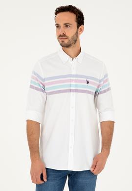 Erkek Mint Uzun Kollu Gömlek - 50288910007