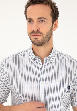 Erkek Lacivert Kısa Kollu Gömlek - 50282872006