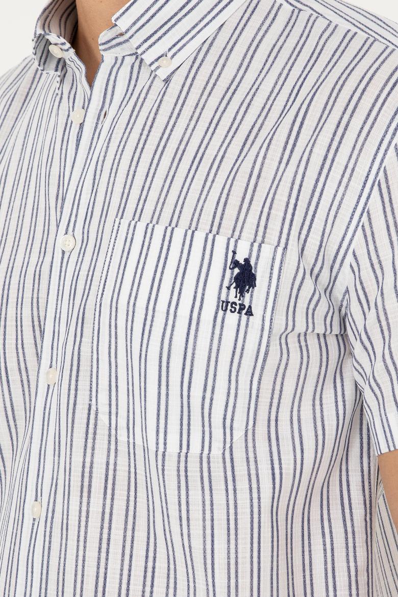 Erkek Lacivert Kısa Kollu Gömlek - 50282872006