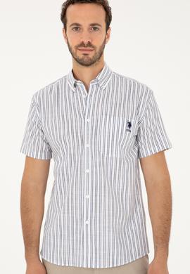 Erkek Lacivert Kısa Kollu Gömlek - 50282872006