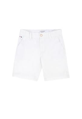 Erkek Çocuk Beyaz Dokuma Şort - 50289495012