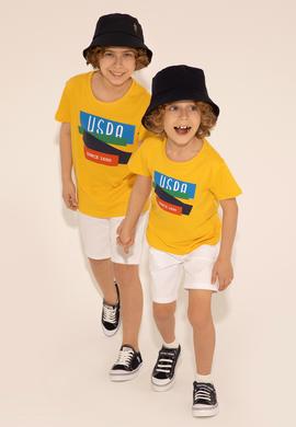 Erkek Çocuk Beyaz Dokuma Şort - 50289495012