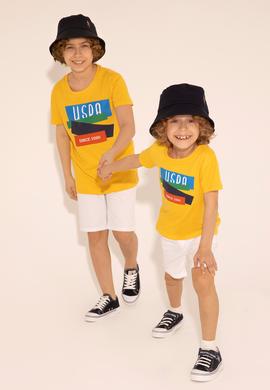 Erkek Çocuk Beyaz Dokuma Şort - 50289495012