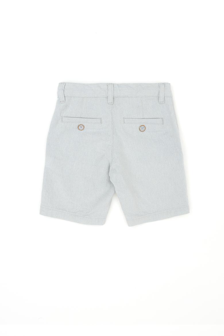 Erkek Çocuk Açık Mavi Dokuma Şort - 50289495037