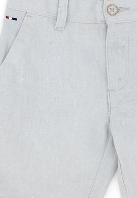 Erkek Çocuk Açık Mavi Dokuma Şort - 50289495037