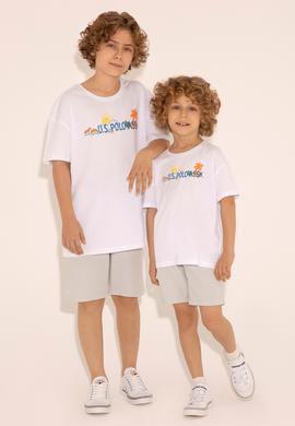 Erkek Çocuk Açık Mavi Dokuma Şort - 50289495037