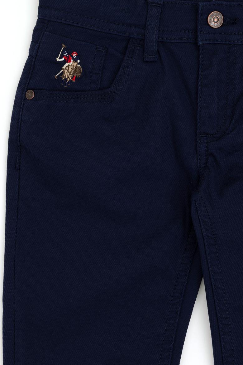 Erkek Çocuk Lacivert Kanvas Pantolon - 50283955018