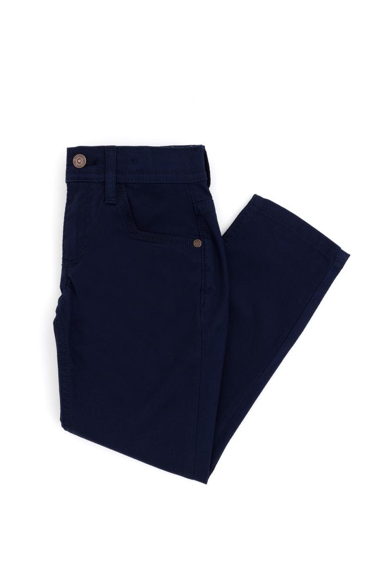 Erkek Çocuk Lacivert Kanvas Pantolon