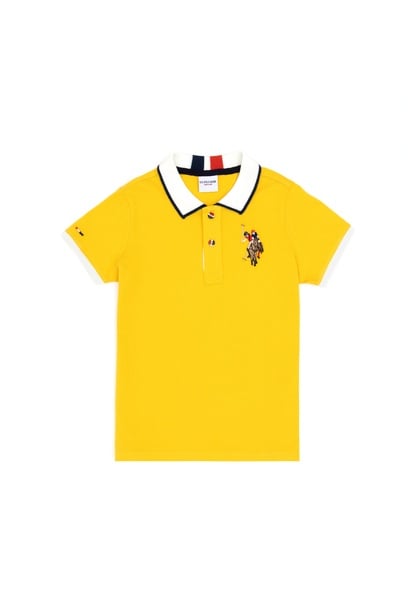 Erkek Çocuk Safran Basic Polo Yaka Tişört
