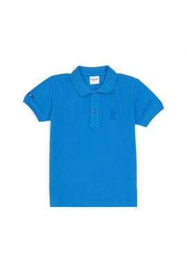 Erkek Çocuk Saks Basic Polo Yaka Tişört - 50279572169