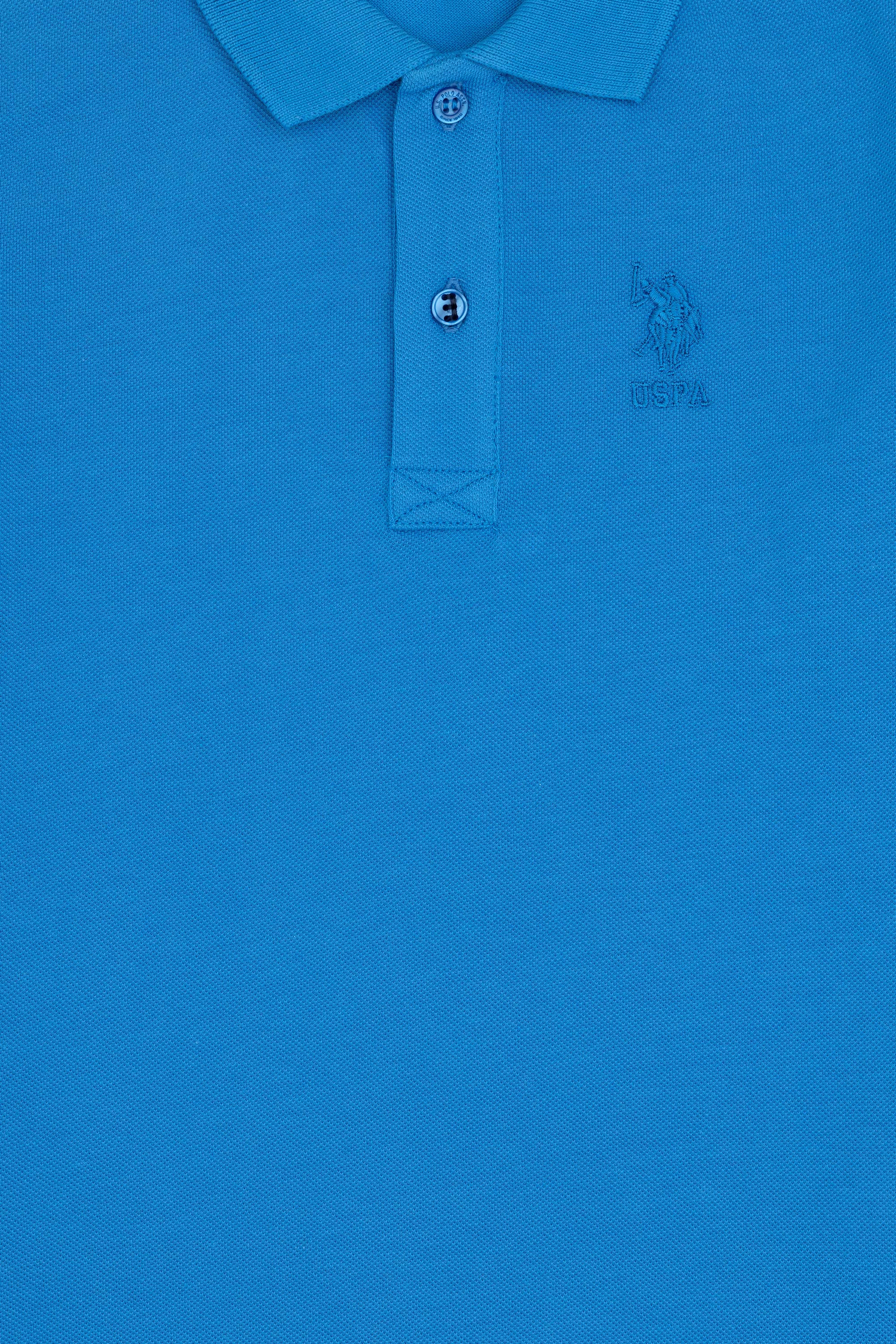 Erkek Çocuk Saks Basic Polo Yaka Tişört