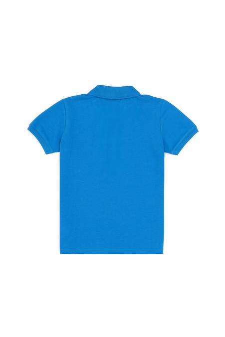 Erkek Çocuk Saks Basic Polo Yaka Tişört