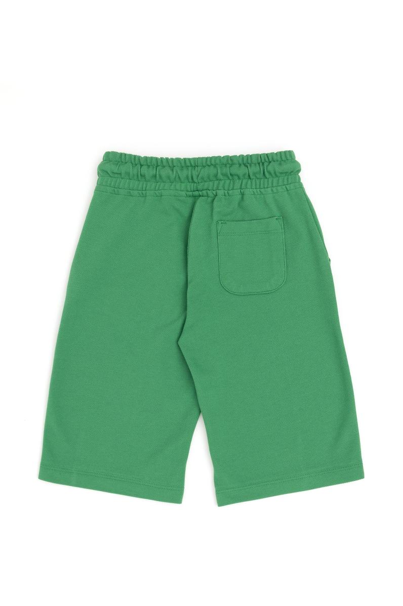 Erkek Çocuk Yeşil Örme Şort