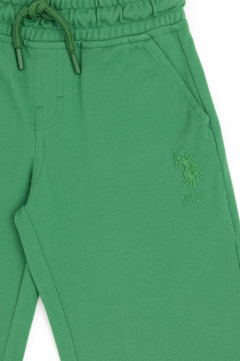 Erkek Çocuk Yeşil Örme Şort