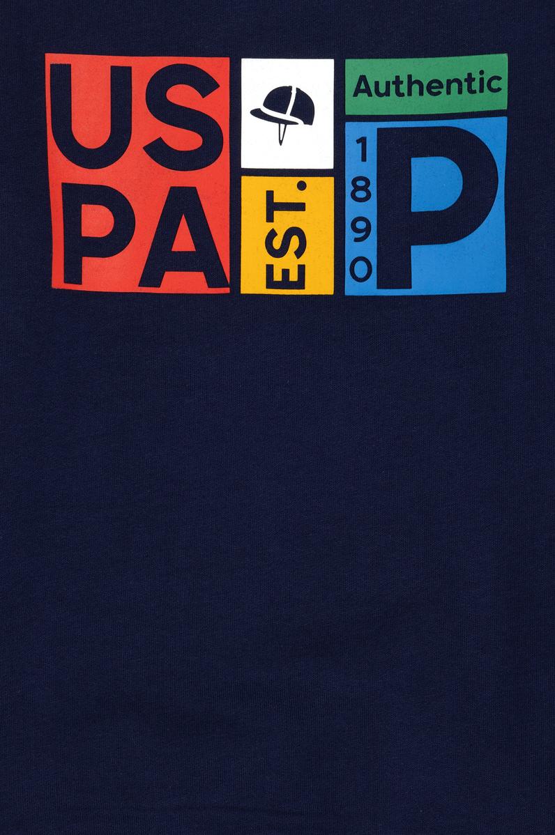 Erkek Çocuk Lacivert Bisiklet Yaka Sweatshirt