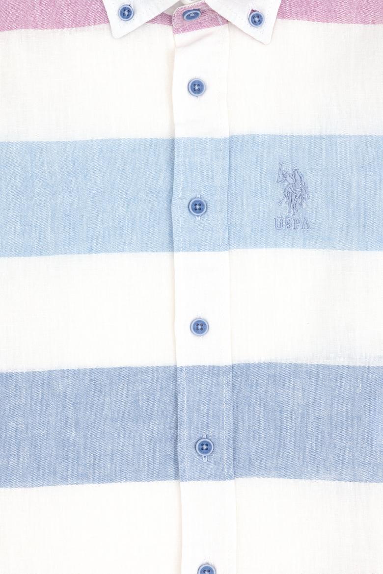 Erkek Çocuk Saks Uzun Kollu Gömlek - 50283858013