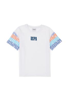 Erkek Çocuk Beyaz Bisiklet Yaka Tişört - 50288051012