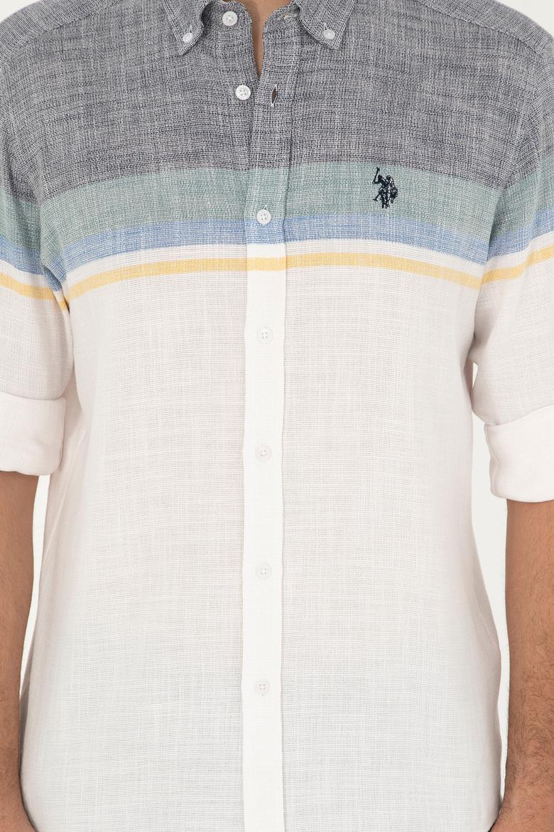 Erkek Lacivert Uzun Kollu Gömlek - 50289218014