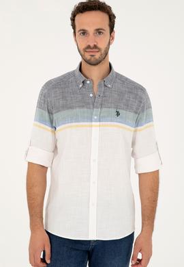 Erkek Lacivert Uzun Kollu Gömlek - 50289218014