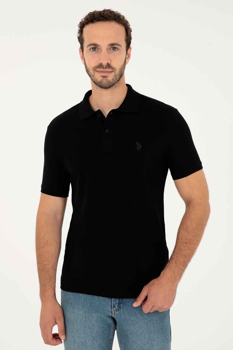 Erkek Siyah Basic Tişört - 50294223046