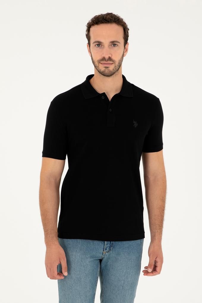 Erkek Siyah Basic Tişört