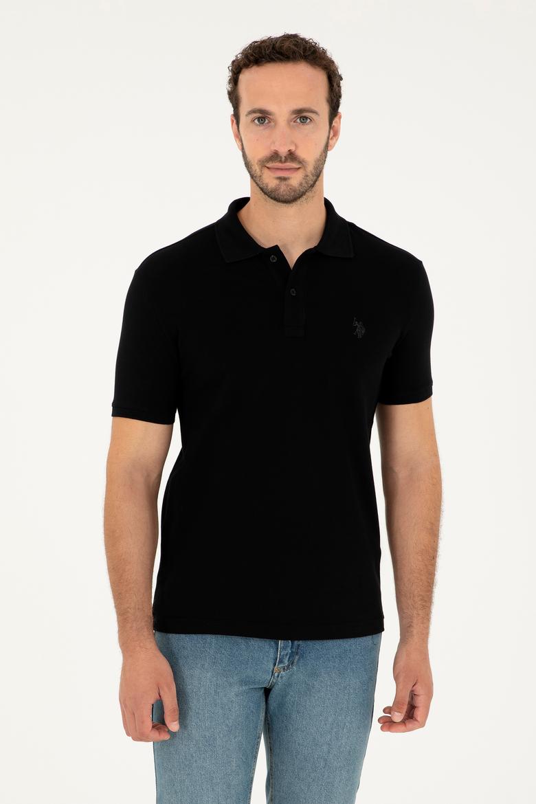 Erkek Siyah Basic Tişört