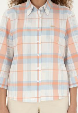 Kadın Ekru Uzun Kollu Gömlek - 50289145013